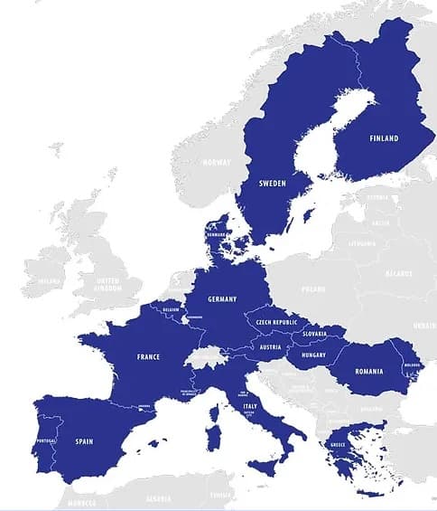 Countries represented at Eye of Europe's first Mutual Learning Event